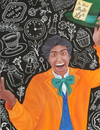 Gouache on paper | Chaparral High School