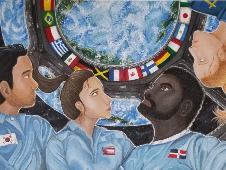 Acrylic on canvas | Chaparral High School